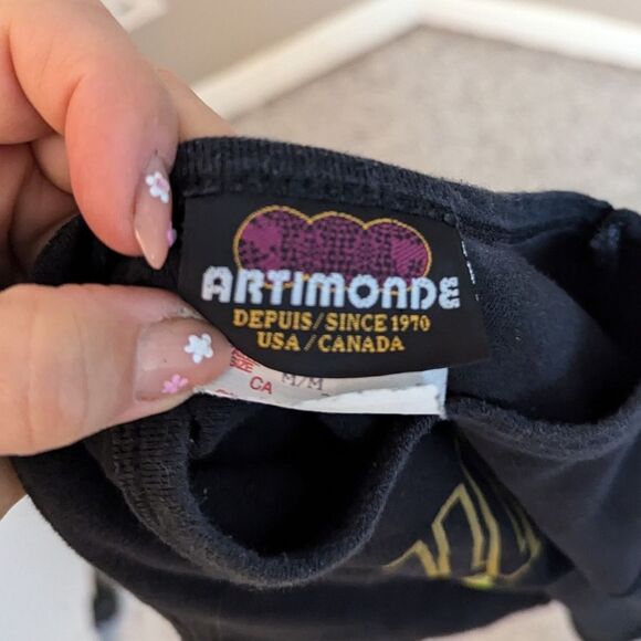 Vintage Metallica No Leaf Clover Baby Tee M Artimonde 2003 Rare Women’s Band Shi - Picture 6 of 9